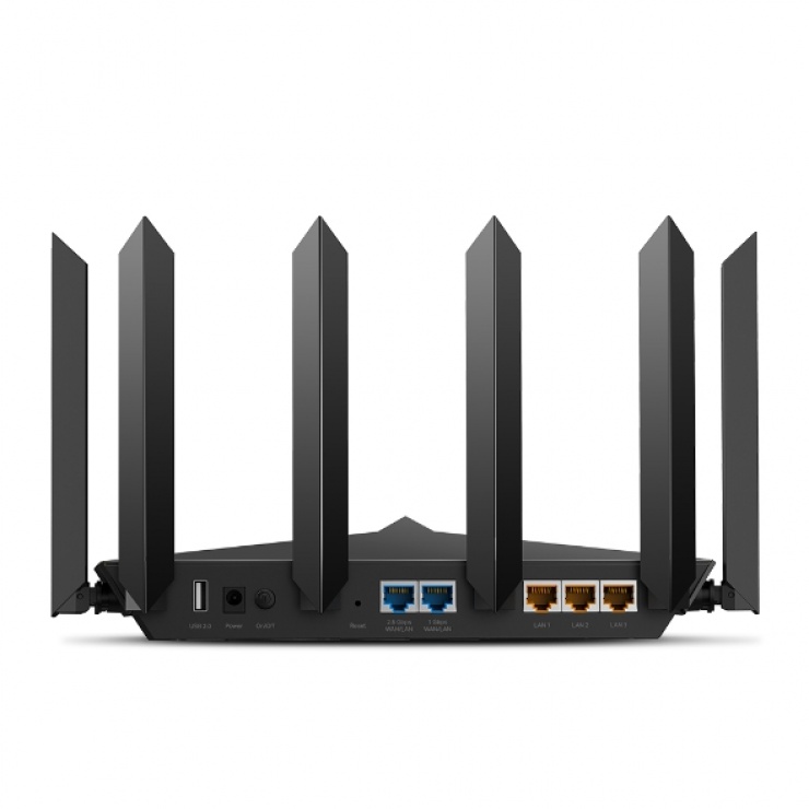Imagine Router Tri-Band Wi-Fi 6 AX6600, TP-LINK ARCHER AX90